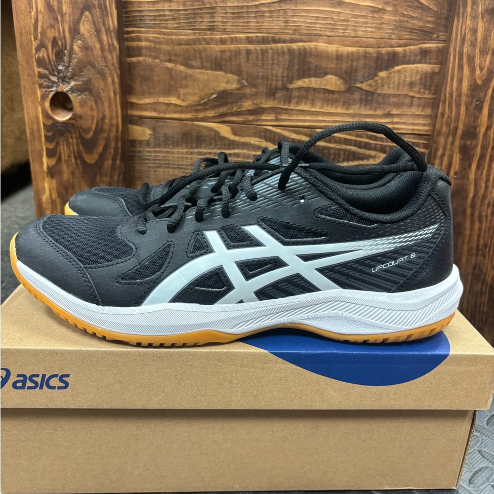 Asics Black and White Sneakers